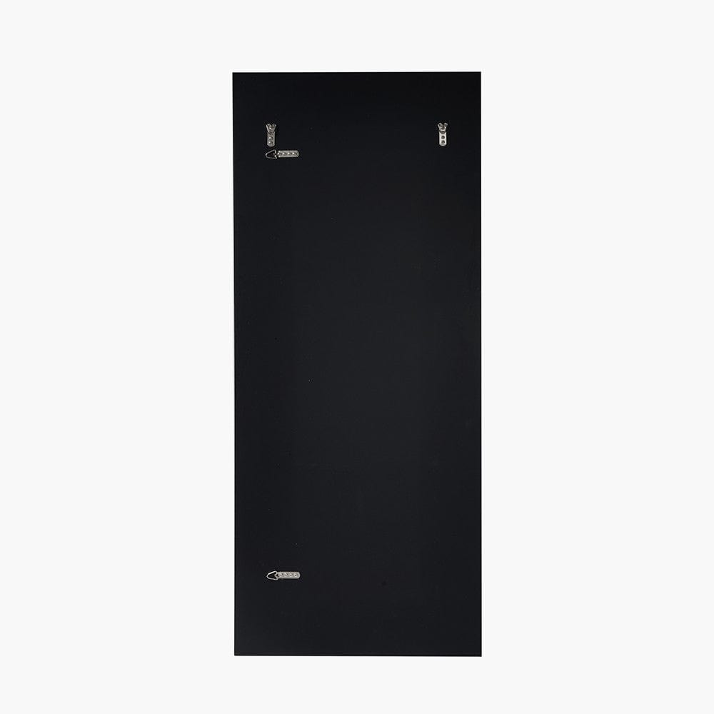 Mirrored Glass Rectangular Floor Mirror.