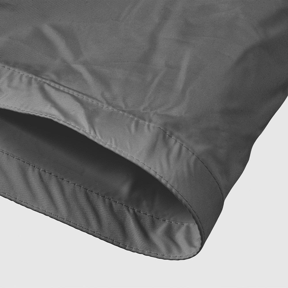 5m Square Waterproof Shade Sail Grey.