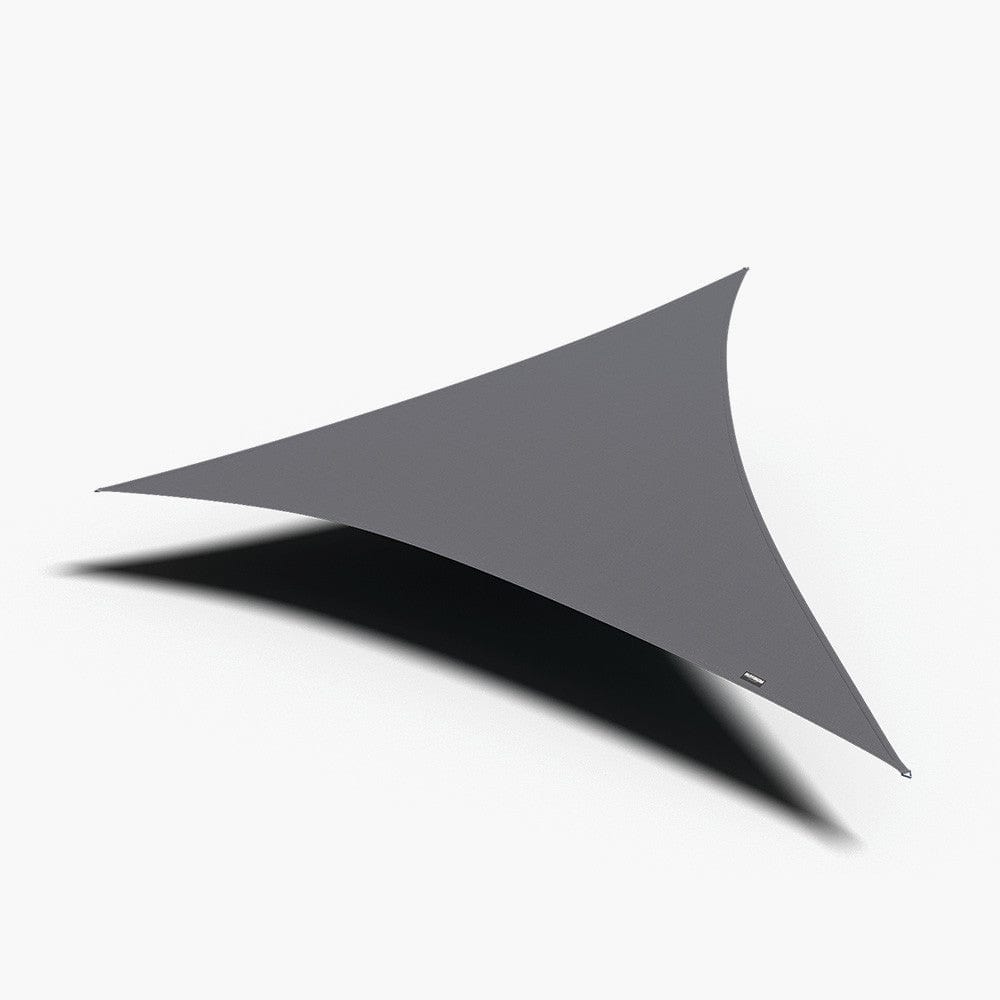 5m Triangle Shade Sail Grey.