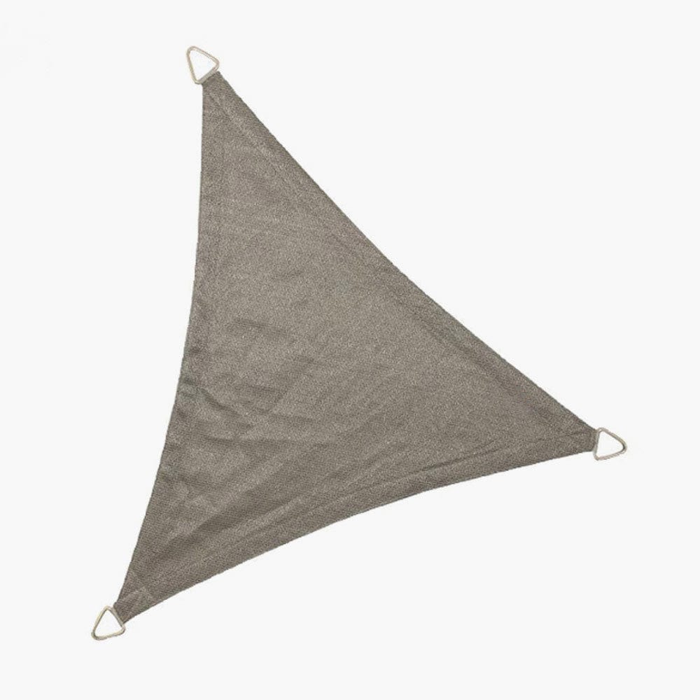 5m Triangle Shade Sail Grey.