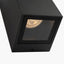 Acer Dark Grey Metal Square Outdoor Dual Wall Light.