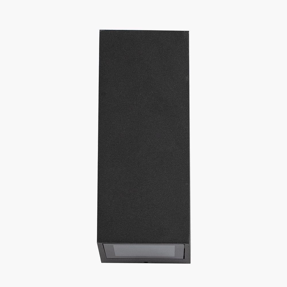 Pacific Lifestyle Outdoors Acer Dark Grey Metal Square Outdoor Dual Wall Light House of Isabella UK