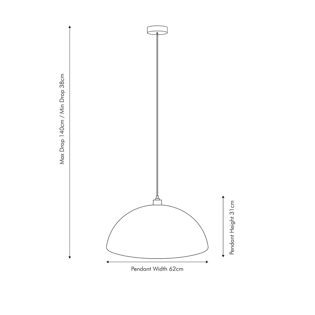Anders Matt Grey and Gold Leaf Metal Dome Pendant.