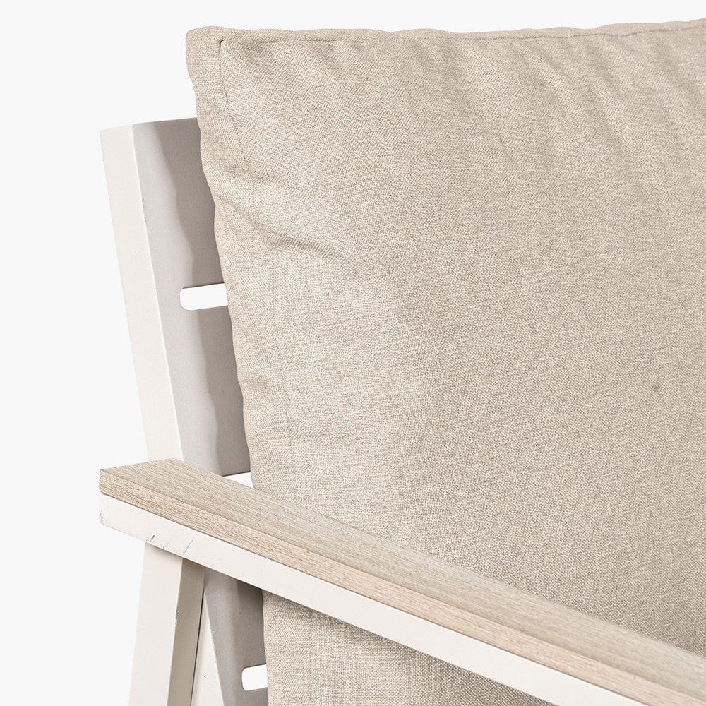 Aruba Outdoor Corner Seating Set with Adjustable Table.