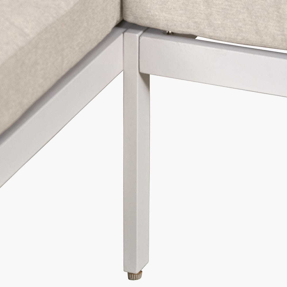 Aruba Outdoor Corner Seating Set with Adjustable Table.