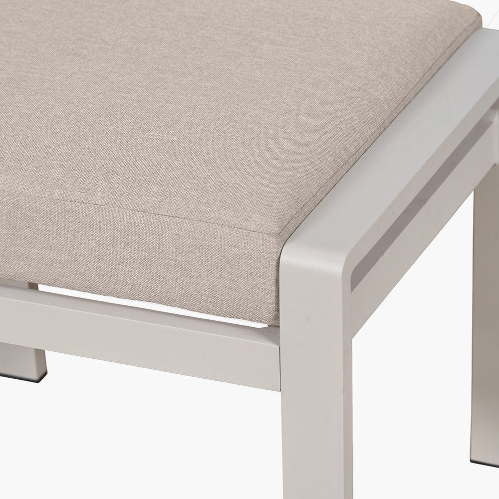 Aruba Outdoor Corner Seating Set with Adjustable Table.