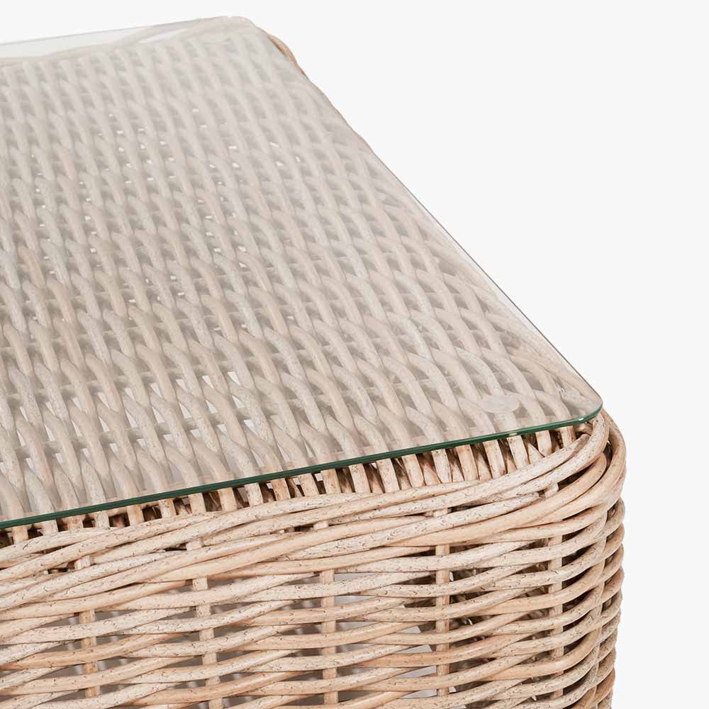 Barakaldo Natural Antique Corner Set.