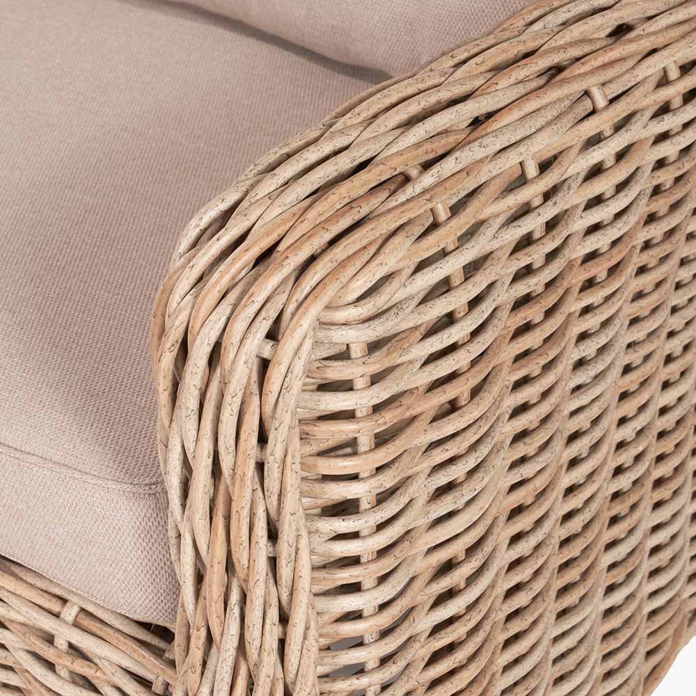 Barakaldo Natural Antique Corner Set.