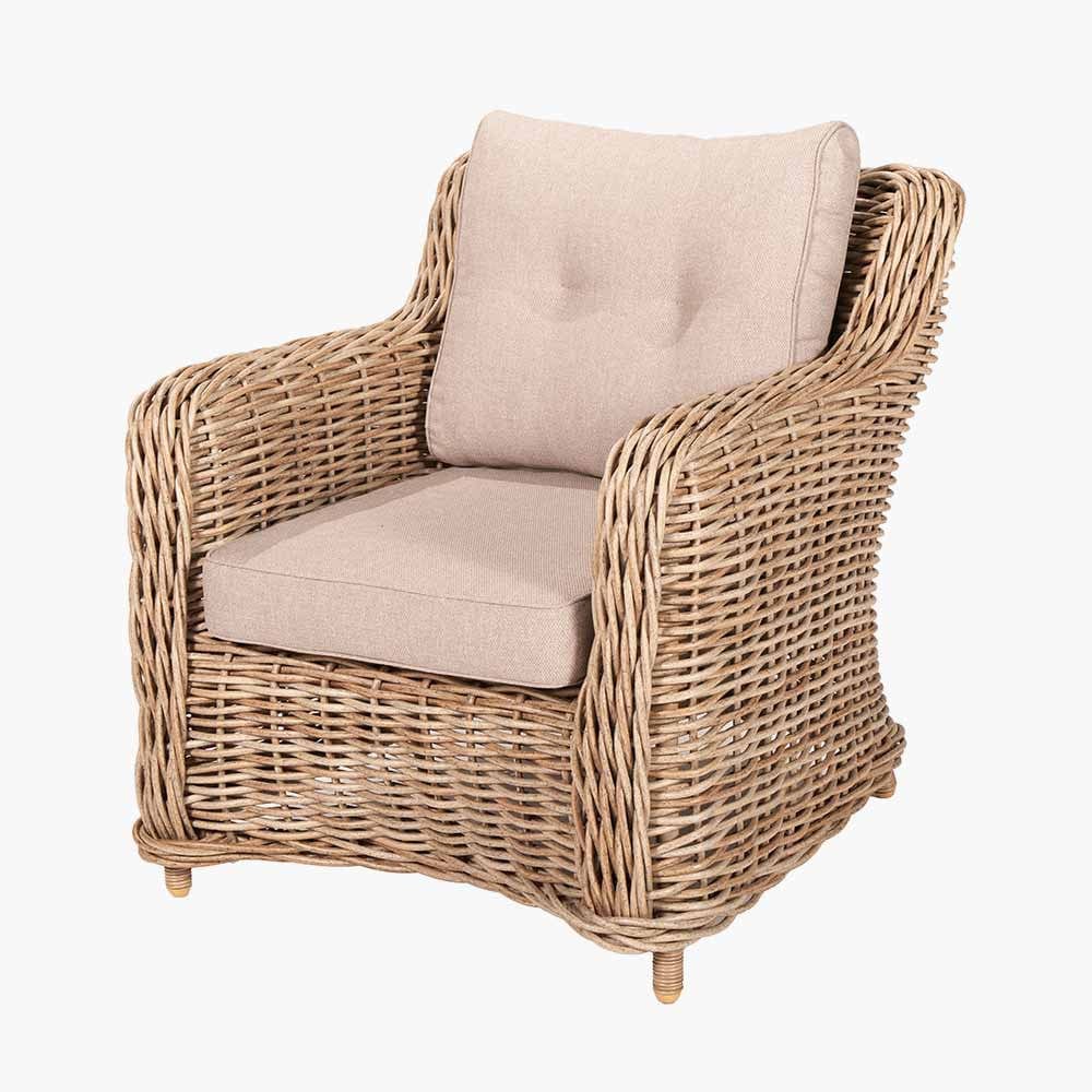 Barakaldo Natural Antique Lounge Set.