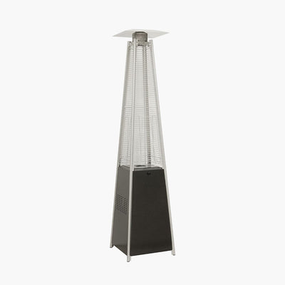 Pacific Lifestyle Outdoors Black Quadrilateral Patio Heater House of Isabella UK