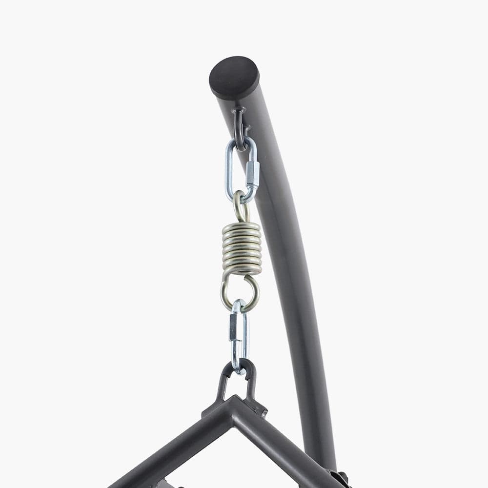 Blake Anthracite Outdoor Hanging Chair.