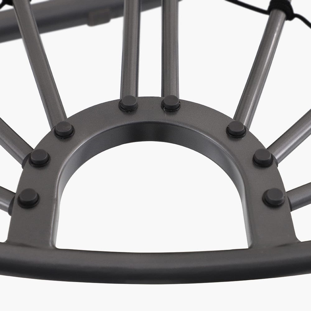 Blake Anthracite Outdoor Hanging Chair.