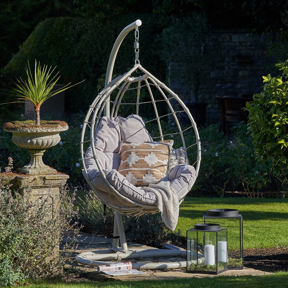 Blake Pebble Outdoor Hanging Chair.