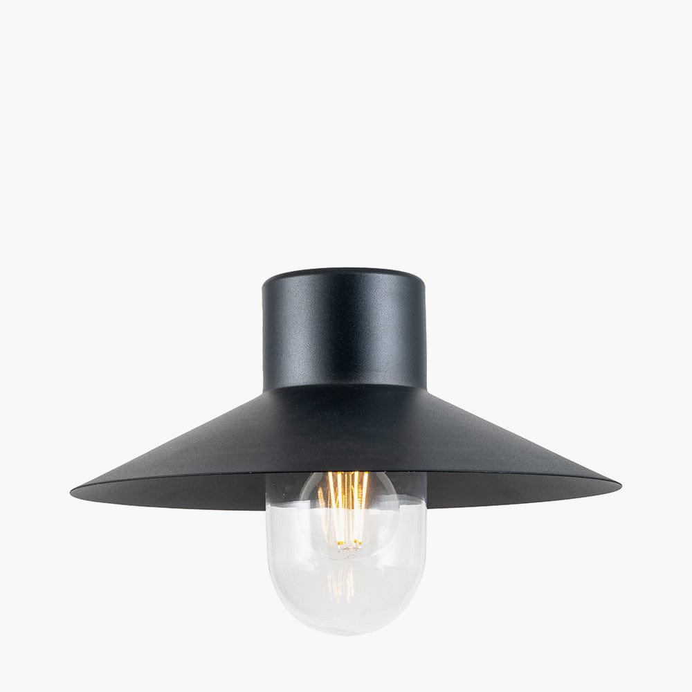 Carina Dark Grey Metal Outdoor Wall Light.