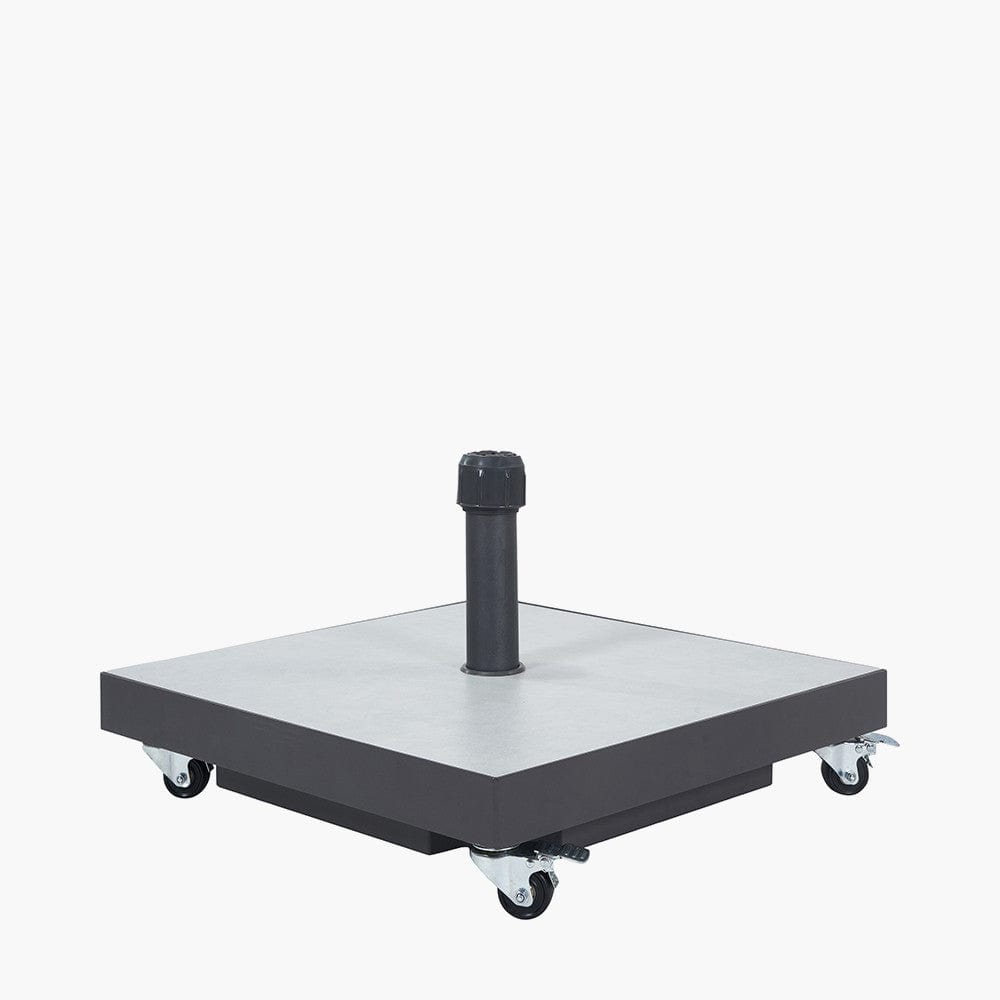 Ceramica Grey 40KG Wheeled Parasol Base.