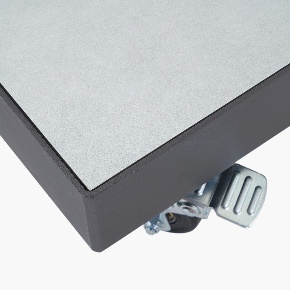 Ceramica Grey 40KG Wheeled Parasol Base.