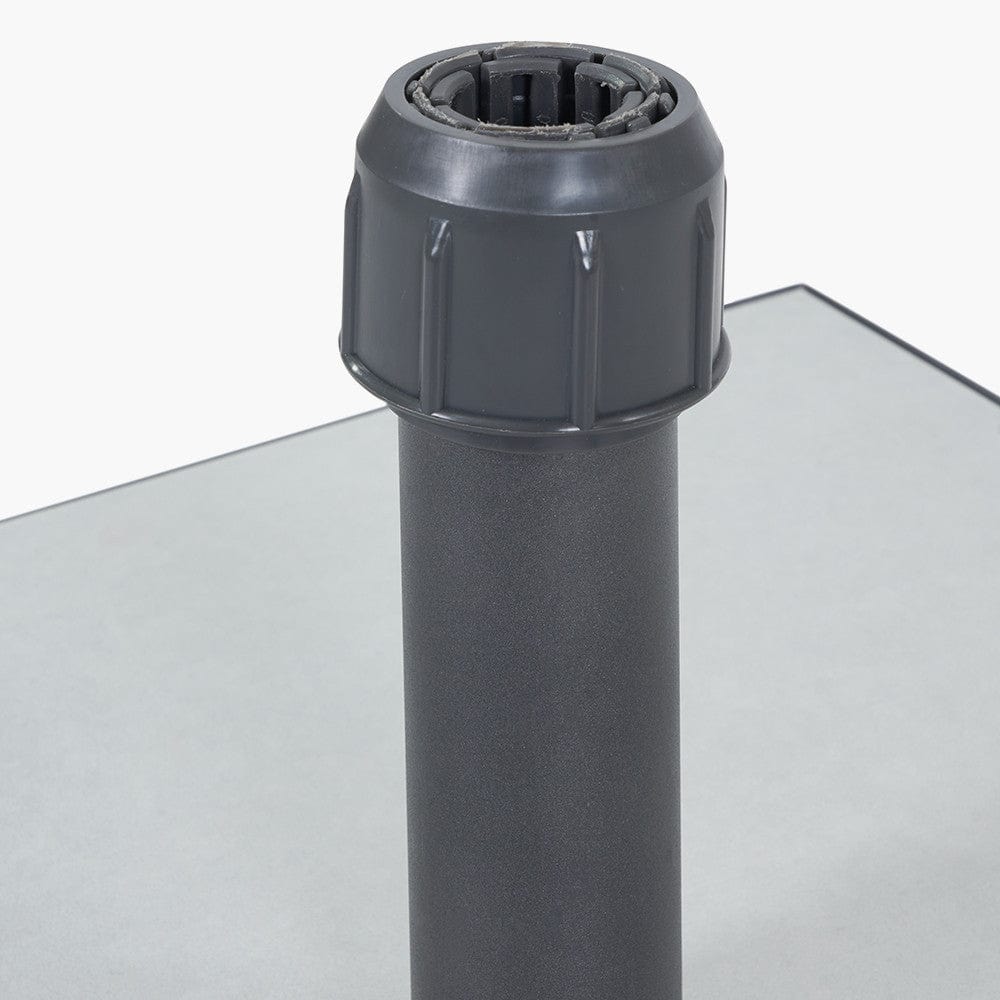 Ceramica Grey 40KG Wheeled Parasol Base.