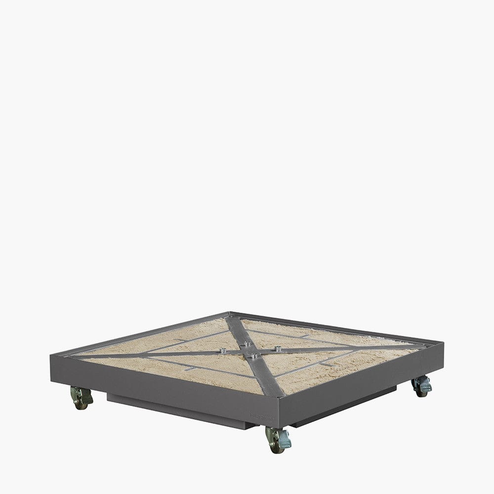 Ceramica Grey 90KG Wheeled Parasol Base.