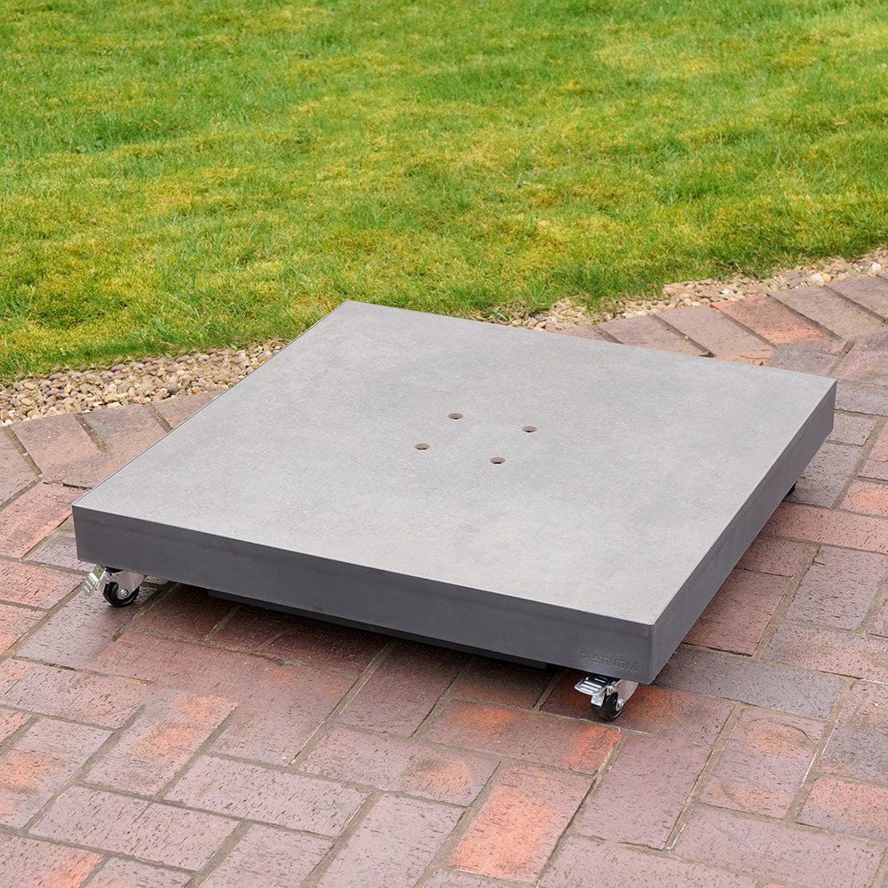 Ceramica Grey 90KG Wheeled Parasol Base.