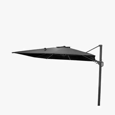 Pacific Lifestyle Outdoors Challenger T2 3.5 x 2.6m Oblong Anthracite Parasol House of Isabella UK