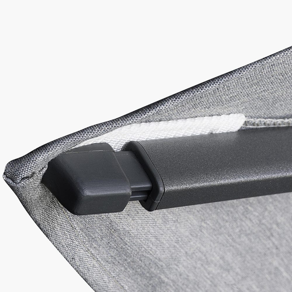 Pacific Lifestyle Outdoors Challenger T2 3.5 x 2.6m Rectangular Premium Manhattan Grey Free Arm Parasol House of Isabella UK