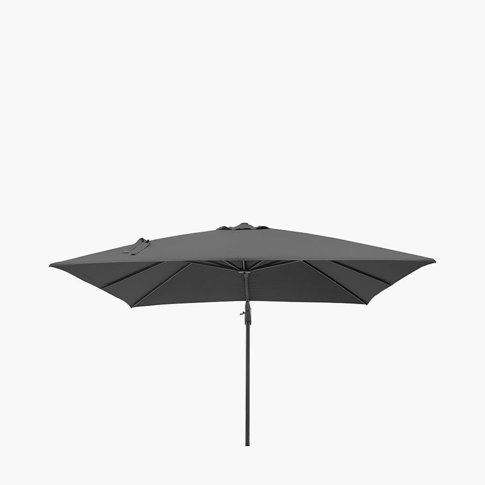 Challenger T2 3m Square Anthracite Parasol.