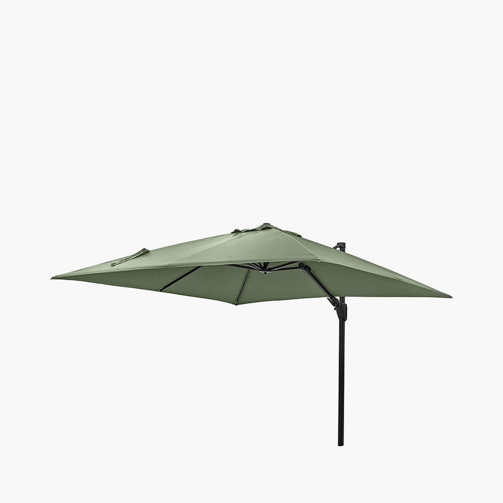 Challenger T2 3m Square Olive Parasol.