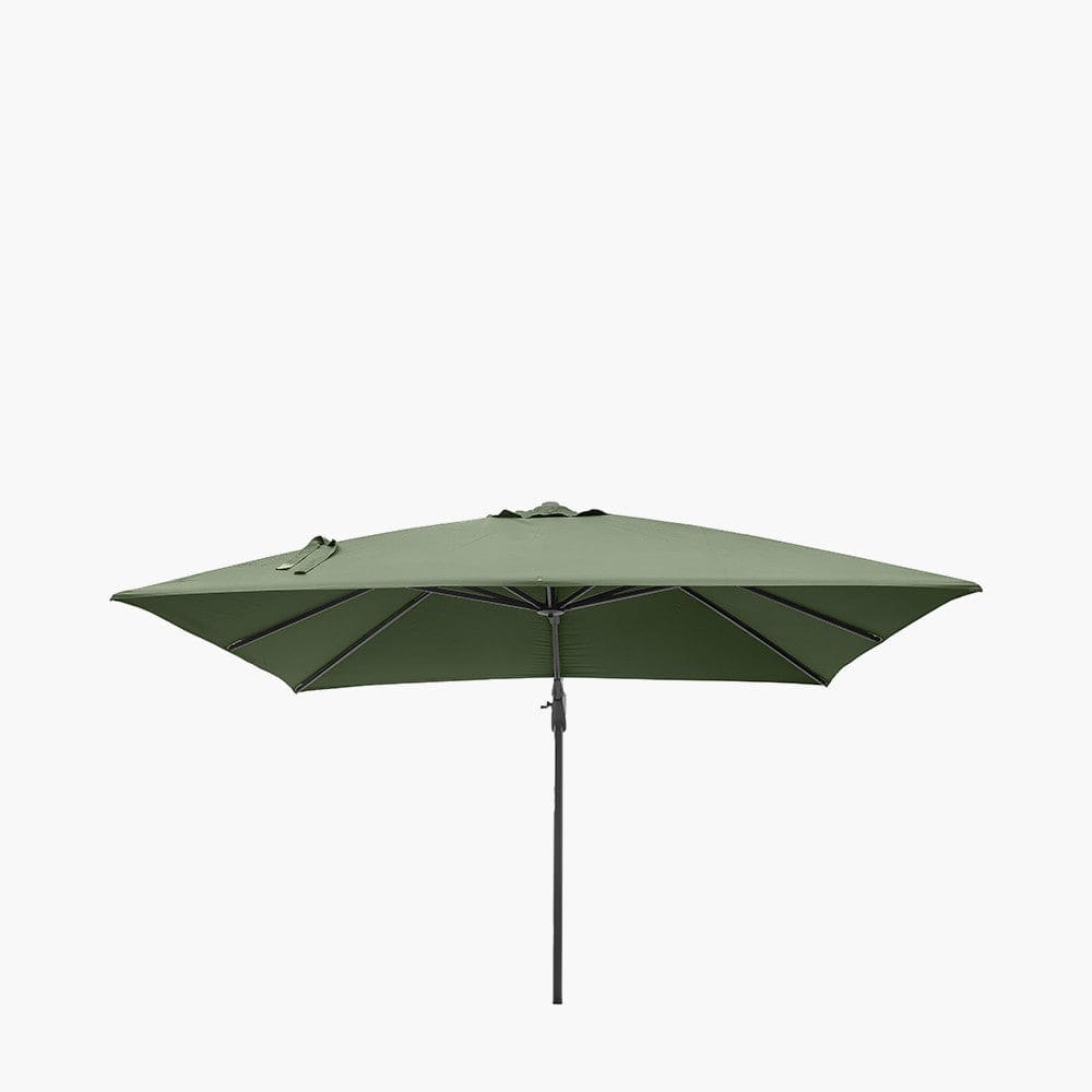 Challenger T2 3m Square Olive Parasol.