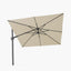 Pacific Lifestyle Outdoors Challenger T2 3m Square Premium Champagne Free Arm Parasol House of Isabella UK