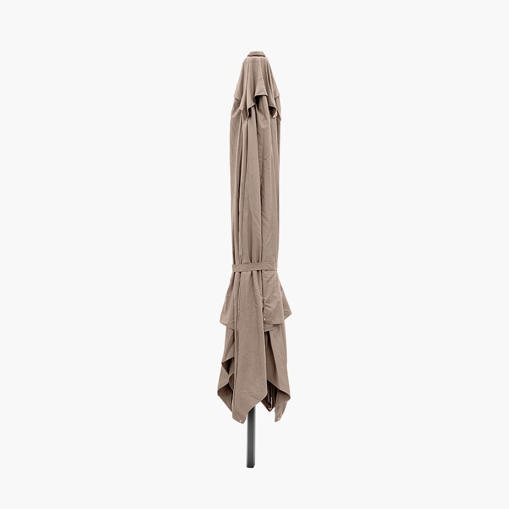 Challenger T2 3m Square Taupe Parasol.