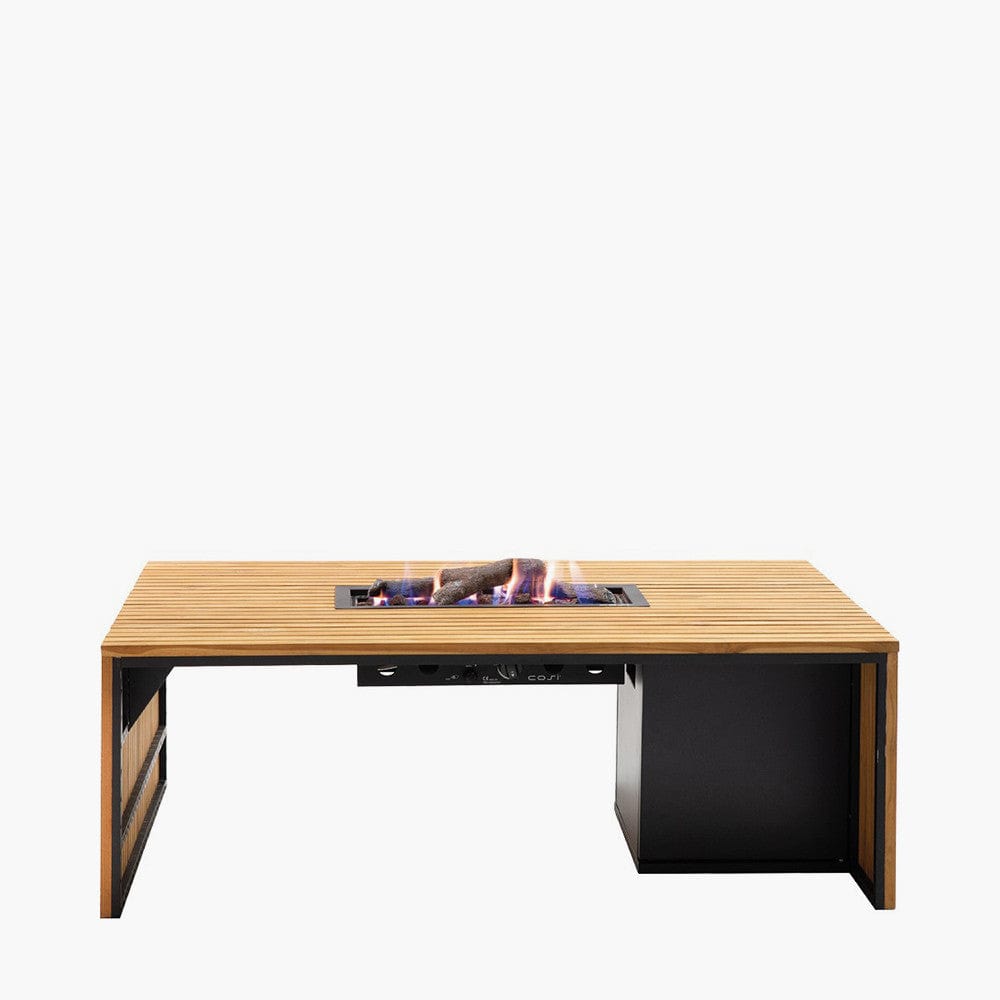 Cosibridge 140 Teak Fire Pit Table.