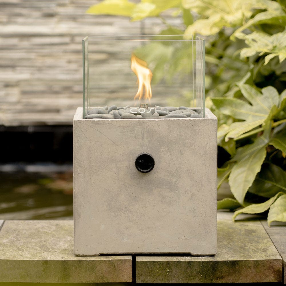 Pacific Lifestyle Outdoors Cosicement Square Fire Lantern House of Isabella UK