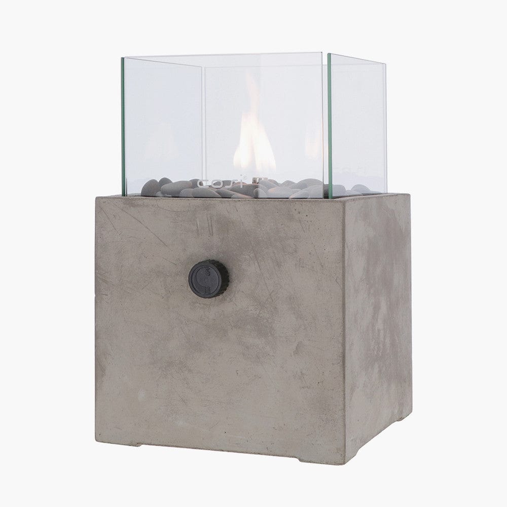 Pacific Lifestyle Outdoors Cosicement Square Fire Lantern House of Isabella UK