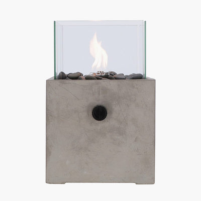 Pacific Lifestyle Outdoors Cosicement Square Fire Lantern House of Isabella UK