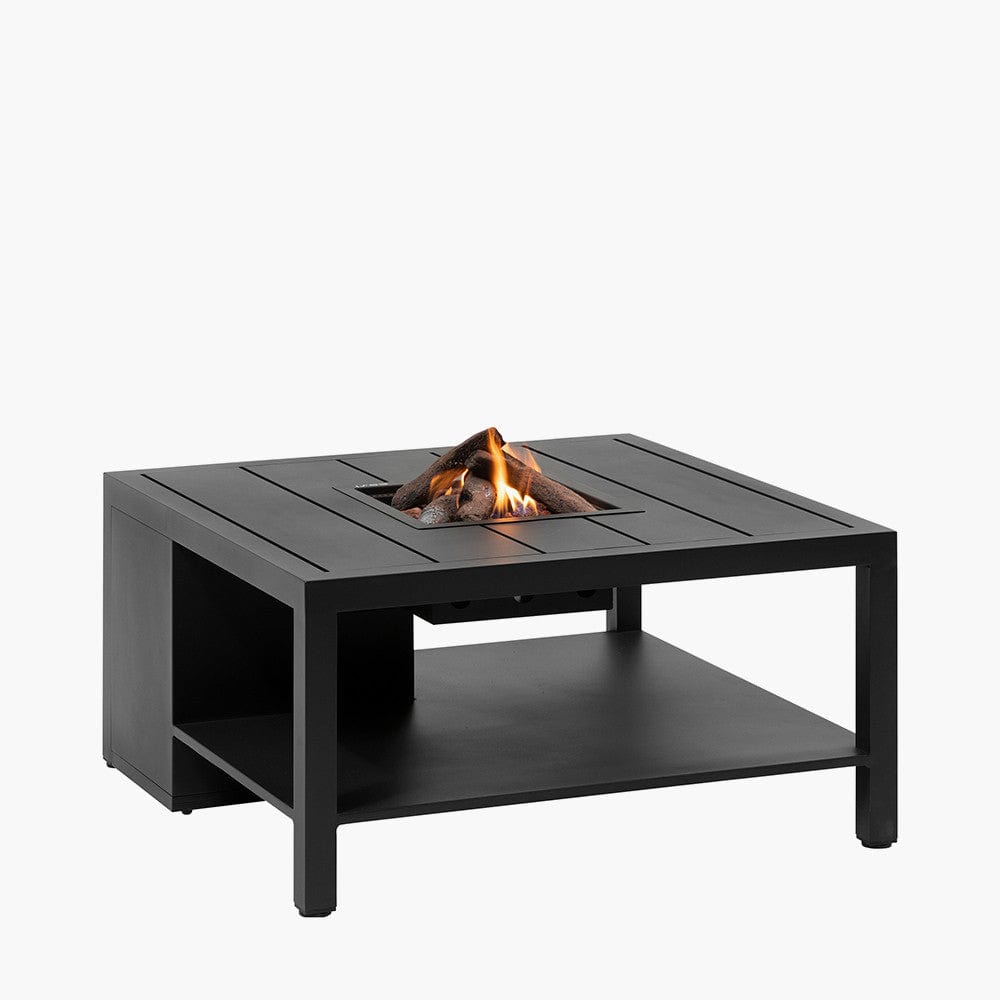 Cosiflow 100 Square Anthracite Fire Pit Table.