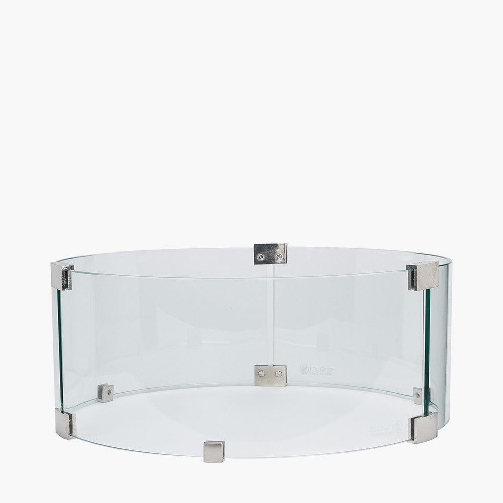 Cosiglass Set Round Fire Pit Large.