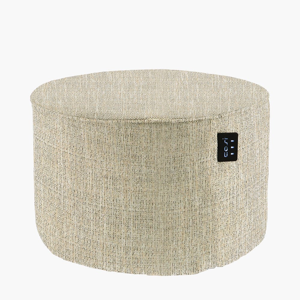 Cosipouf Comfort Natural Short Round 60x38cm high.