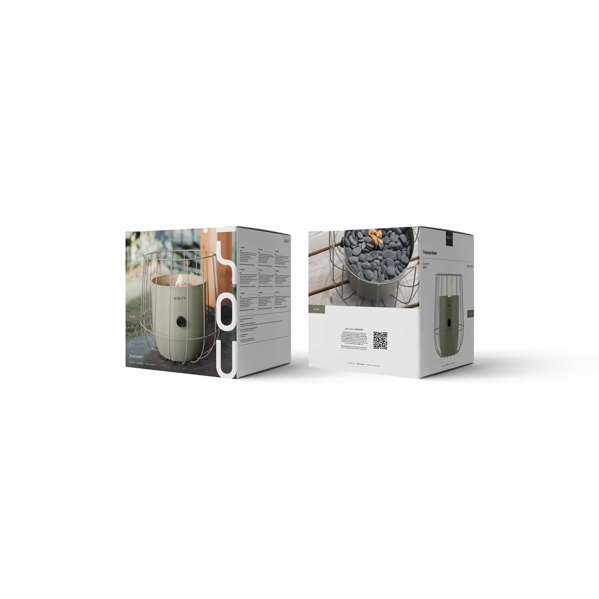 Cosiscoop Basket Olive.