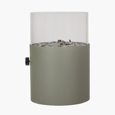 Pacific Lifestyle Outdoors Cosiscoop Extra Large Olive Green Fire Lantern House of Isabella UK