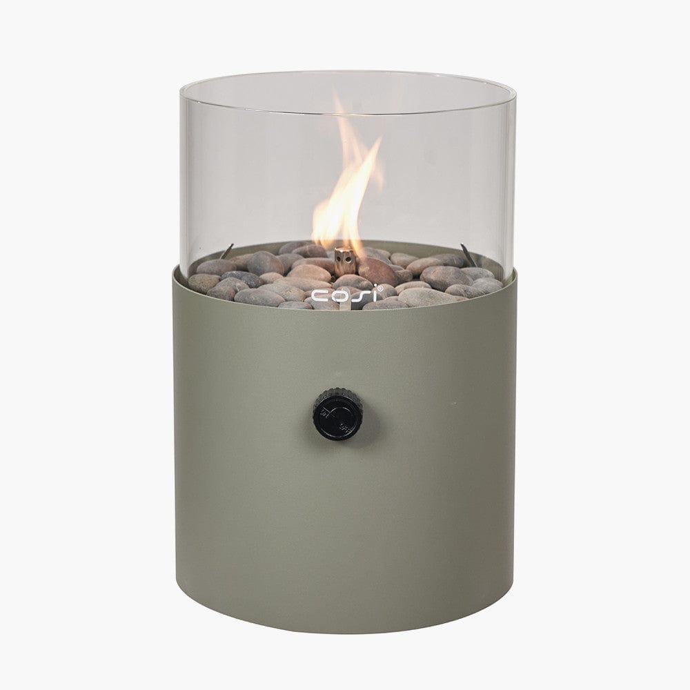 Cosiscoop Extra Large Olive Green Fire Lantern.