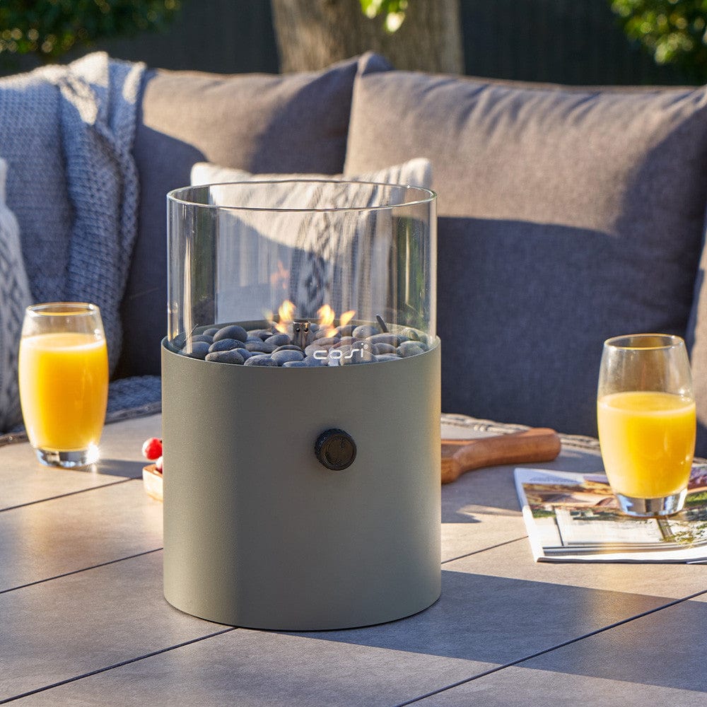 Cosiscoop Extra Large Olive Green Fire Lantern.