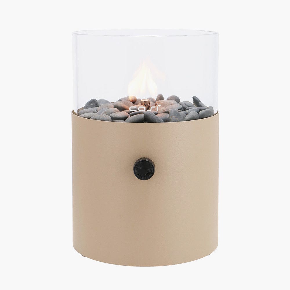 Cosiscoop Extra Large Sandy Beige Fire Lantern.