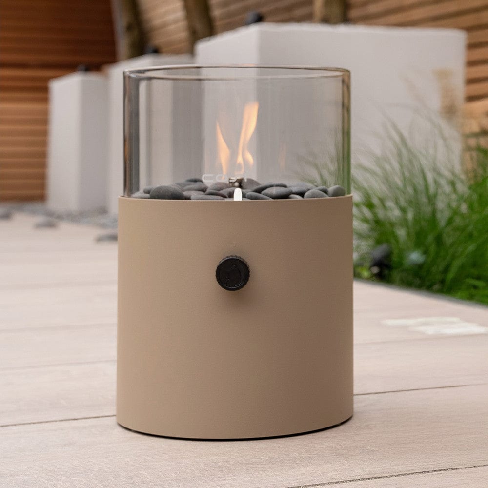 Cosiscoop Extra Large Sandy Beige Fire Lantern.