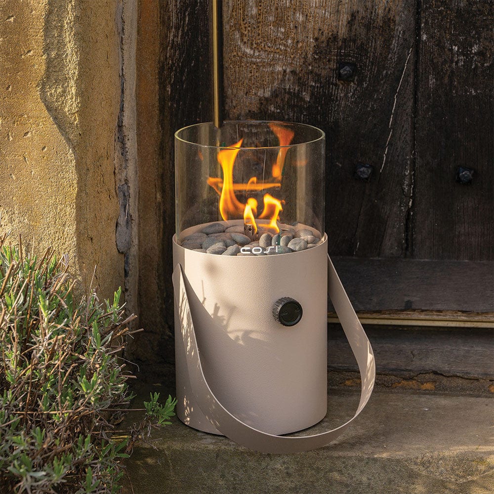 Cosiscoop Taupe Fire Lantern.