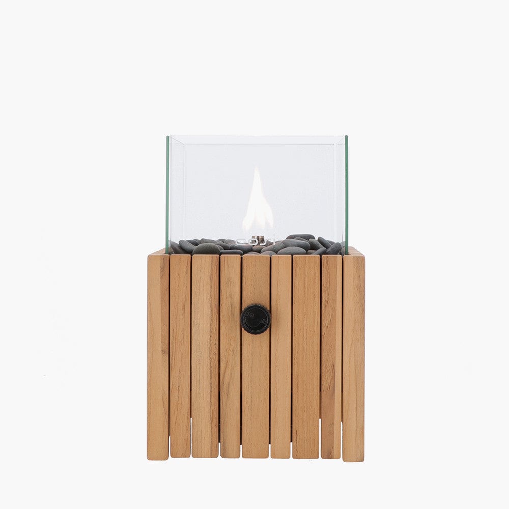 Cosiscoop Timber Square Fire Lantern.