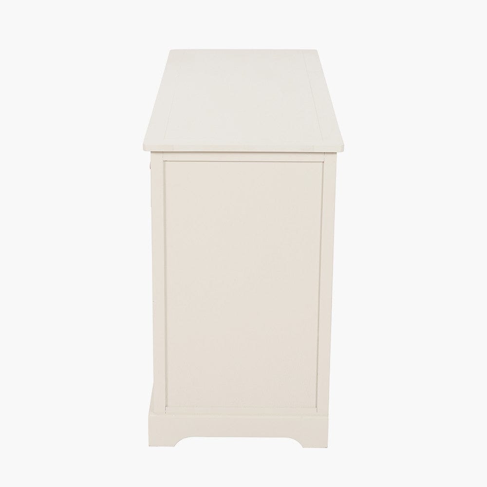 Croft Linen Pine Wood 3 Door 3 Drawer Unit.