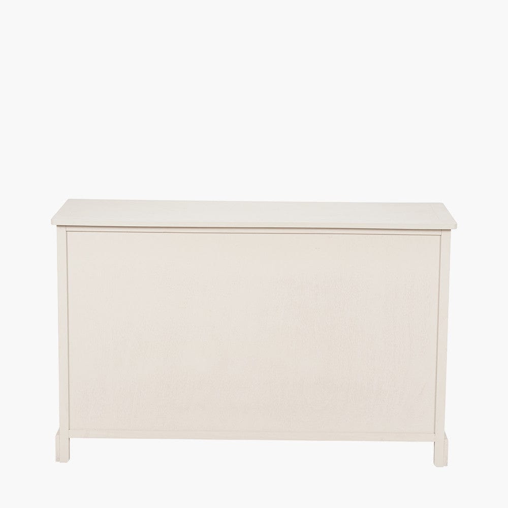 Croft Linen Pine Wood 3 Door 3 Drawer Unit.