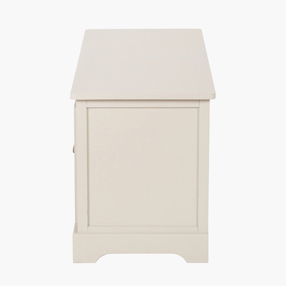 Croft Linen Pine Wood 3 Drawer Unit.