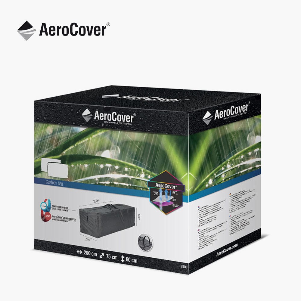 Cushion Bag Aerocover 200x75x60cm high.