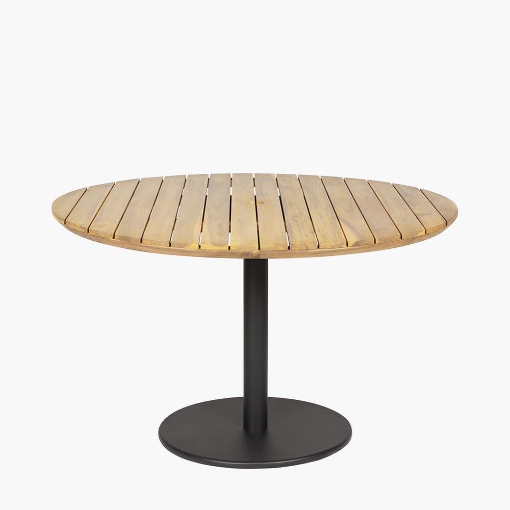 Dakota Black Outdoor 4 Seater Dining Set.